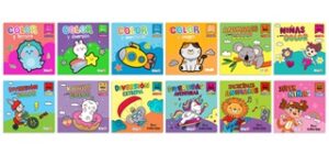 2310 *A TODO COLOR de 3 a 6 Años* (21x21 cm.) 24 Pág. 12 Diferentes.