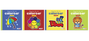 5083 *MI PRIMER LIBRO PARA COLOREAR* (16x16 cm.) 96 Pág. 12 Diferentes.