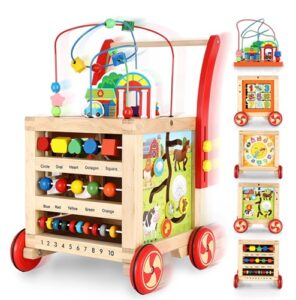 0389 *ANDADOR INTERACTIVO Multi-Actividades de Madera* (33.5x58 cm.) - Imagen 2