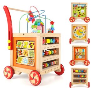 0389 *ANDADOR INTERACTIVO Multi-Actividades de Madera* (33.5x58 cm.) - Imagen 3