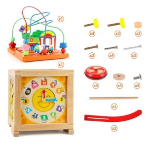 0389 *ANDADOR INTERACTIVO Multi-Actividades de Madera* (33.5x58 cm.) - Imagen 4