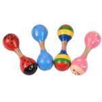 1574 *MARACA DOBLE infantil d/Madera* (5.5x15 cm.)  INDIVIDUAL 8 Dif. - Imagen 6