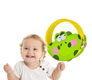 1705 *PANDERO TROQUELADO c/Asa en Madera* (16x14 cm.) INDIVIDUAL.  8 Dif.