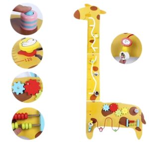 2392 *Jirafa Infantímetro y Tablero d/Coordinación de Madera* (53x128 cm.) - Imagen 2
