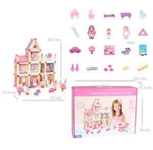 2962 *CASITA DE MUÑECA Madera* (47x44.5 cm.) 298 Pcs. - Imagen 4