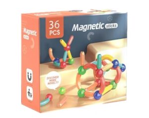 3440 *Material d/Construcción MAGNÉTICO* (22x28 cm.) 36 Pcs. - Imagen 2