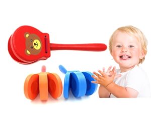 5277 *CASTAÑUELA c/MANGO en Madera* (5.7x 18 cm.) INDIVIDUAL 5 Diferentes. - Imagen 2