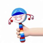 5738 *TAMBORÍN de Madera NIÑOS* (8x18 cm.) INDIVIDUAL. 4 Diferentes. - Imagen 3