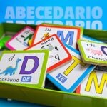 6456 *TARJETAS COGNITIVAS de Letras en Madera* (21.5x12.5 cm.) Caja c/28 Tarjetas Dobles+Plumón. - Imagen 3