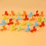 7202 *TREN Forma Palabras d/Madera* (21x16 cm.) Libro+53 Letras. - Imagen 5