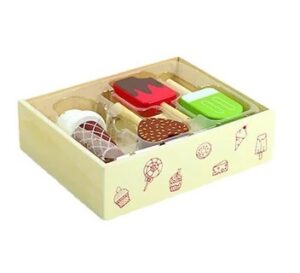 1405 *HELADOS e/Caja MADERA* (18x14.5 cm.) 7 Pcs. - Imagen 4