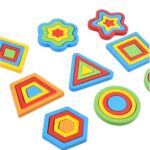 9775 *TABLERO de Secuencias Geométricas d/Madera Base Ilustrada* (30x30 cm.) 42 Pcs.+Tablero. - Imagen 4