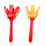 5277 *CASTAÑUELA c/MANGO en Madera* (5.7x 18 cm.) INDIVIDUAL 5 Diferentes. - Imagen 5