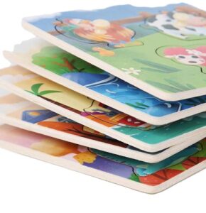 3010 *Rompecabezas c/Pijas de 3 Piezas* (11x11 cm.) 13 Diferentes. - Imagen 3