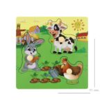 3010 *Rompecabezas c/Pijas de 3 Piezas* (11x11 cm.) 13 Diferentes. - Imagen 6