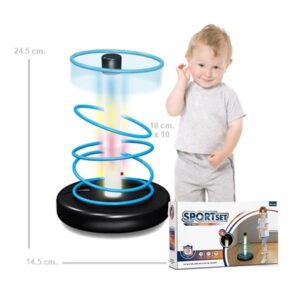 3695 *Juego de Aros p/Lanzar con Luz LED* (24.5X14.5 CM.) 11 Pcs. - Imagen 3