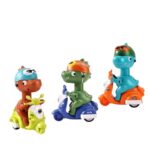 4377 *Dino en Moto de Fricción* (11x15 cm.) INDIVIDUAL - Imagen 4