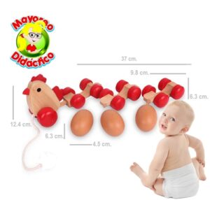 7634 *REMOLQUE Gallina de Arrastre y Equilibrio* (37x12.4 cm.) 7 Pcs. - Imagen 4