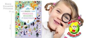 0155 *BUSCA Y ENCUENTRA Princesas* (20x28 cm.) 96 Pág. - Imagen 2