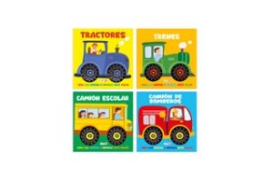 0705 *SOBRE RUEDAS de Cartón c/Ruedas Rotativas* (20x20 cm.) 10 Pág. 4 Diferente