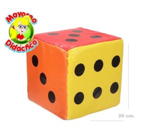 1807/5036 *Dado d/Espuma y Vinil PUNTOS* (20 cm.) INDIVIDUAL. - Imagen 3