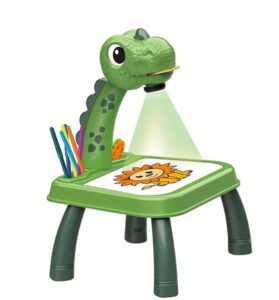 2317 *MESA PROYECTOR DINO* (30.5x37 cm.)