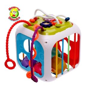 2372 *CUBO CLASIFICADOR DE FORMAS 7en 1* (14.7x14.7 cm.)