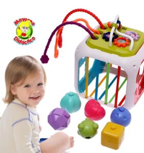 2372 *CUBO CLASIFICADOR DE FORMAS 7en 1* (14.7x14.7 cm.) - Imagen 2