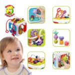 2372 *CUBO CLASIFICADOR DE FORMAS 7en 1* (14.7x14.7 cm.) - Imagen 3