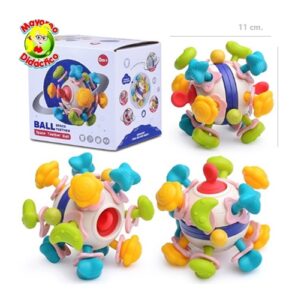 4572 *PELOTA MORDEDERA TEXTURAS del Espacio 6 en 1* (11x11 cm.) - Imagen 2