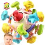 4572 *PELOTA MORDEDERA TEXTURAS del Espacio 6 en 1* (11x11 cm.) - Imagen 3