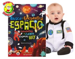 5868 *BUSCA Y ENCUENTRA EN EL ESPACIO* (27x37 cm.) 44 Pág. PASTA DURA