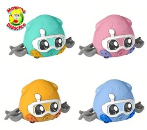 7698 *PULPO c/Ruedas* 14.5x7.5 cm.) 4 Colores Diferentes. - Imagen 2