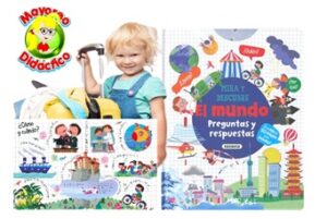 9253 *¿? & = EL MUNDO* (22x28 cm.) 12 Pág. Cartón c/Ventanitas.