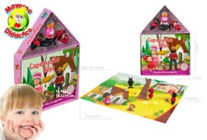 0062 *CAPERUCITA ROJA Escenario y Cuento* (17x24 cm.) 6 Pcs. - Imagen 2