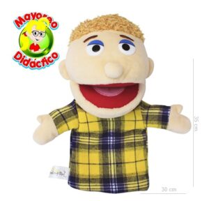 0734-PAPÁ *Guiñol de Mano FAMILIA BOCONA* (30x35 cm.) - Imagen 2