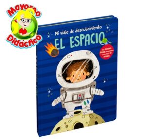 2172 *VIAJE AL ESPACIO con Ventanitas* (25x34 cm.) 16 Pág. Cartón y 3D.