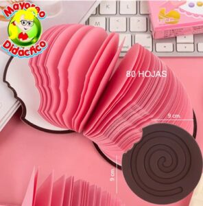 3279 *NOTE BOOK GALLETAS* (9x9 cm.) 80 Pág. 3 Diferentes. - Imagen 3