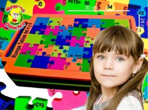 4386 *Portafolio Rome TABLAS DE MULTIPLICAR del 4 al 9* (24x30 cm.) Foamy 8 mm. - Imagen 9