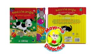 7990 *BUSCA Y CUENTA LAS MASCOTAS en las Ventanitas* (23x22.5 cm.) 10 Pág. FOAMY - Imagen 2