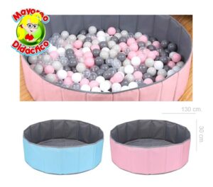 8054 *ALBERCA DE PELOTAS Plegable* (130x30 cm.) 2 Colores Diferentes. - Imagen 4