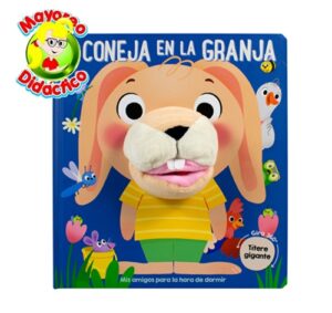 8350 *LA CONEJA DE LA GRANJA con Títere Gigante* (25x27.5 cm.) 10 Pág. Cartón. - Imagen 4