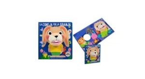 8350 *LA CONEJA DE LA GRANJA con Títere Gigante* (25x27.5 cm.) 10 Pág. Cartón.