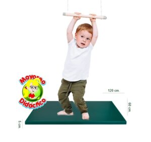 1804/5023 *Colchoneta d/Vinil GRANDE* 1 Pza. (120x60x5 cm.) VERDE OSCURO - Imagen 2