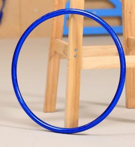 3437-M *Aro Ula-Ula CHICO* (40/45 cm.) METÁLICO COLOR AZUL - Imagen 2