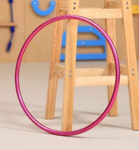 3352-M *Aro Ula-Ula MEDIANO* (50 cm.) METÁLICO COLOR ROSA - Imagen 2