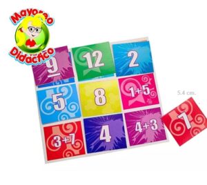 3355 *ATRAPA NÚMEROS* (21.5x18 cm.) 6 Tableros+54 Barajas. - Imagen 3