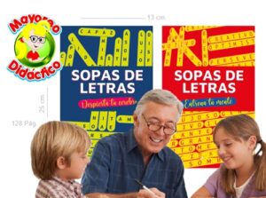 4186 *SOPA DE LETRAS* (13x25 cm.) 128 Pág. 2 Diferentes. - Imagen 2