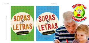 4193 *SOPA DE LETRAS* (13x25 cm.) 128 Pág. 2 Diferentes. - Imagen 2