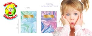 7598 *SOPA DE LETRAS PASTA FLEXIBLE* (13x19 cm.) 256 Pág. 2 Diferentes. - Imagen 2